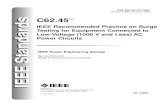 IEEE Std. C62.45 - 2002 - IEEE Std C62.45-2002 (Revision ... · IEEE Std C62.45™-2002 (Revision of IEEE Std C62.45-1992) I EEE Standards C62.45TM IEEE Recommended Practice on Surge
