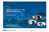SECURITY IN OPENRAN - Mavenir · 2021. 5. 19. · 8. Conclusion