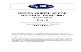 DESIGN GUIDELINE FOR MATERIAL HANDLING SYSTEMS Part 2 · DESIGN GUIDELINE: MATERIAL HANDLING (Part 2) Easy-PDH.com (FBPE Approved Provider 442) Toll Free 888-418-2844 Easy-PDH.com