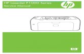 HP LaserJet P1000 Series - فیکس هـوdl.fixhow.ir/SERVICE_MANUAL/HP/hp_laserjet_p1000_series... · 2020. 11. 19. · HP LaserJet P1000 Series Service Manual 111 #2 " ) 1 #, è