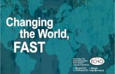 Changing the World, FAST · NCI DesignatedCancer Centers • Cancer Center Support Grants for NCI-designated Cancer Centers (P30) mandate: • An NCI-designated Cancer Center is a