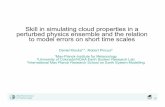 Skill in simulating cloud properties in a perturbed physics … · 2009. 11. 18. · 1/ Skill in simulating cloud properties in a perturbed physics ensemble and the relation to model