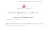 IFE Level 3 Certificate in Fire Science, Operations, Fire Safety and … · 2020. 10. 3. · Level 3 and progress to the IFE Level 3 Diploma in Fire Science and Fire Safety. Alternatively,
