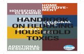 MENT CLEANING HANDBOOK...The average person in the US uses 40.6 pounds of household cleaners each year. DETERGENTS: DISHWASHING + LAUNDRY USE & STORAGE Carefully read labels to …