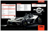 KTM X-BOW COMP R Info Sheet · 2021. 6. 20. · KTM X-BOW COMP RINFO SHEET KTM X-BOW COMP R 1ST BATCH EDITION Special edition limited to ten pieces ENGINE Type In-line 4-cylinder