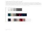 Upholstery Swatch Guide · 2021. 5. 3. · Upholstery Swatch Guide Pottery Barn selects only the highest qualityfabrics in a variety ofstyles. With over 85 color andfabric options