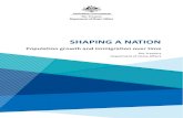 Shaping a Nation - Treasury · 2019. 8. 29. · Treasury and the Department of Home Affairs prefer the following attribution: Based on the Australian Government, the Treasury and
