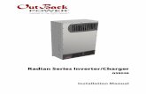 Radian Series Inverter/Charger...4 900-0021-01-00 Rev A Inverter Safety WARNING: Lethal Voltage Review the system configuration to identify all possible sources of energy. Ensure ALL