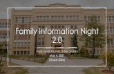 Parent Information Night - VSB...• French 8 or Skills Support • Fine Arts 8 (Drama/Art) or Band 8 (Beginner or Intermediate) Additional OFF-Timetable Courses 1. Beginner or Intermediate
