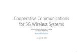 Cooperative Communications for 5G Wireless Systemschintha/pdf/thesis/ppt_shash.pdf•Cognitive Radio (CR). •Non-orthogonal multiple access (NOMA). 5 TWRNs and MWRNs •Only two time