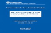 RADIO FREQUENCY AND MODULATION SYSTEMS— · Modulation Systems—Part 1: Earth Stations and Spacecraft January 1987 Original Issue CCSDS 401.0-B Radio Frequency and Modulation Systems—Part