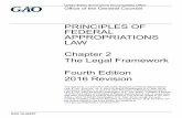 GAO-16-464SP, Principles of Federal Appropriations Law ...Chapter 2: The Legal Framework Page 2-1 GAO-16-464SP This section discusses basic appropriations law terms that appear throughout