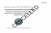 UFC 3-270-05 Paver Concrete Surfaced Airfields Pavement Condition Index (PCI)2019. 2. 5. · PAVER CONCRETE SURFACED AIRFIELDS PAVEMENT CONDITION INDEX (PCI) Any copyrighted material