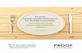 FOOD INSECURITY POLICY RESEARCHproof.utoronto.ca/wp-content/uploads/2016/08/1186-PHS... · 2018. 10. 16. · Food insecurity is associated with less favourable health outcomes in