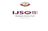 IJSO - December 5 , 201916th IJSO 2019, Doha, Qatar MCQ exam, Dec. 5th, 2019 Page 7 of 22 1. During a Safari trip in Qatar, a car starts from rest, moving eastward. If the net force