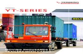 TERBERG YT-SERIES · 2015. 6. 11. · The Terberg YT202-EV is a fully electric yard tractor designed for moving trailers in distribution centers, transport depots, container terminals,