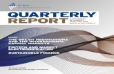 QUARTERLY REPORT - ICMA · credit default swap market 16 ICMA’s engagement on FinTech and market electronification 18 European Commission Action Plan on sustainable finance 20 ESRB