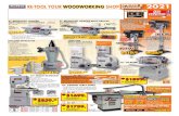 RE-TOOL YOUR WOODWORKING SHOP SUMMER 2021 · 2021. 3. 17. · RE-TOOL YOUR WOODWORKING SHOP LEFT TILT * 10” CABINET TABLE SAWS ... debris from the fine particles and directs them