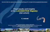 Final results and insights of the LOCOMOTIVE Registry
