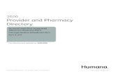 2020 Provider and Pharmacy Directory