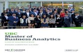 UBC Master of Business Analytics