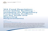 WA Food Regulation: Food Safety Auditing Guideline for ...