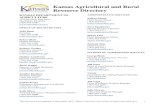 Kansas Agricultural and Rural Resource Directory