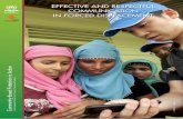 EFFECTIVE AND RESPECTFUL COMMUNICATION IN FORCED …