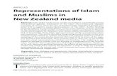 ARTICLES Representations of Islam and Muslims in New ...