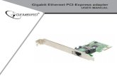 Gigabit Ethernet PCI-Express adapter USER MANUAL