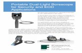 Portable Dual-Light Borescope for Security and EOD ...