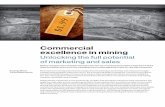 Commercial excellence in mining - McKinsey & Company