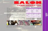 GEAR OPERATOR - Balon