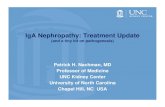IgA Nephropathy: Treatment Update - UNC Kidney Center