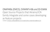 ONAP4K8s (EMCO), OVN4NFV-K8s and SD-EWAN Open Source ...