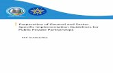 Preparation of General and Sector Specific Implementation ...
