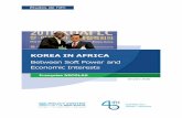 KOREA IN AFRICA - Institut français des relations ...