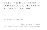The Adele and Arthur Lehman Collection
