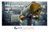 Plan Estratégico 2016-2020 - CIE Automotive