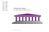 Step by step Employee Benefits in the Supreme Court