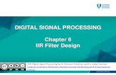 DIGITAL SIGNAL PROCESSING Chapter 6 IIR Filter Design