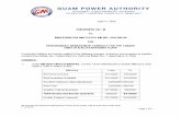 AMENDMENT NO.: III TO INVITATION ... - Guam Power Authority