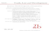 Trade, Law and Development - Manupatra