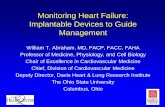 Monitoring Heart Failure: Implantable Devices to Guide ...