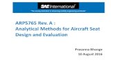 ARP5765 Rev. A : Analytical Methods for Aircraft Seat ...