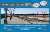 Adopted Annual Budget - SBCTA