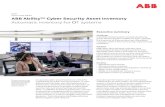ABB Ability™ Cyber Security Asset Inventory