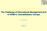 The Challenge of International Management and of IHRM in ...