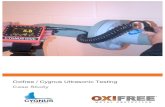 Oxifree / Cygnus Ultrasonic Testing