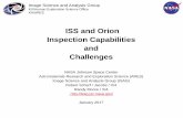 ISS and Orion Inspection Capabilities and Challenges